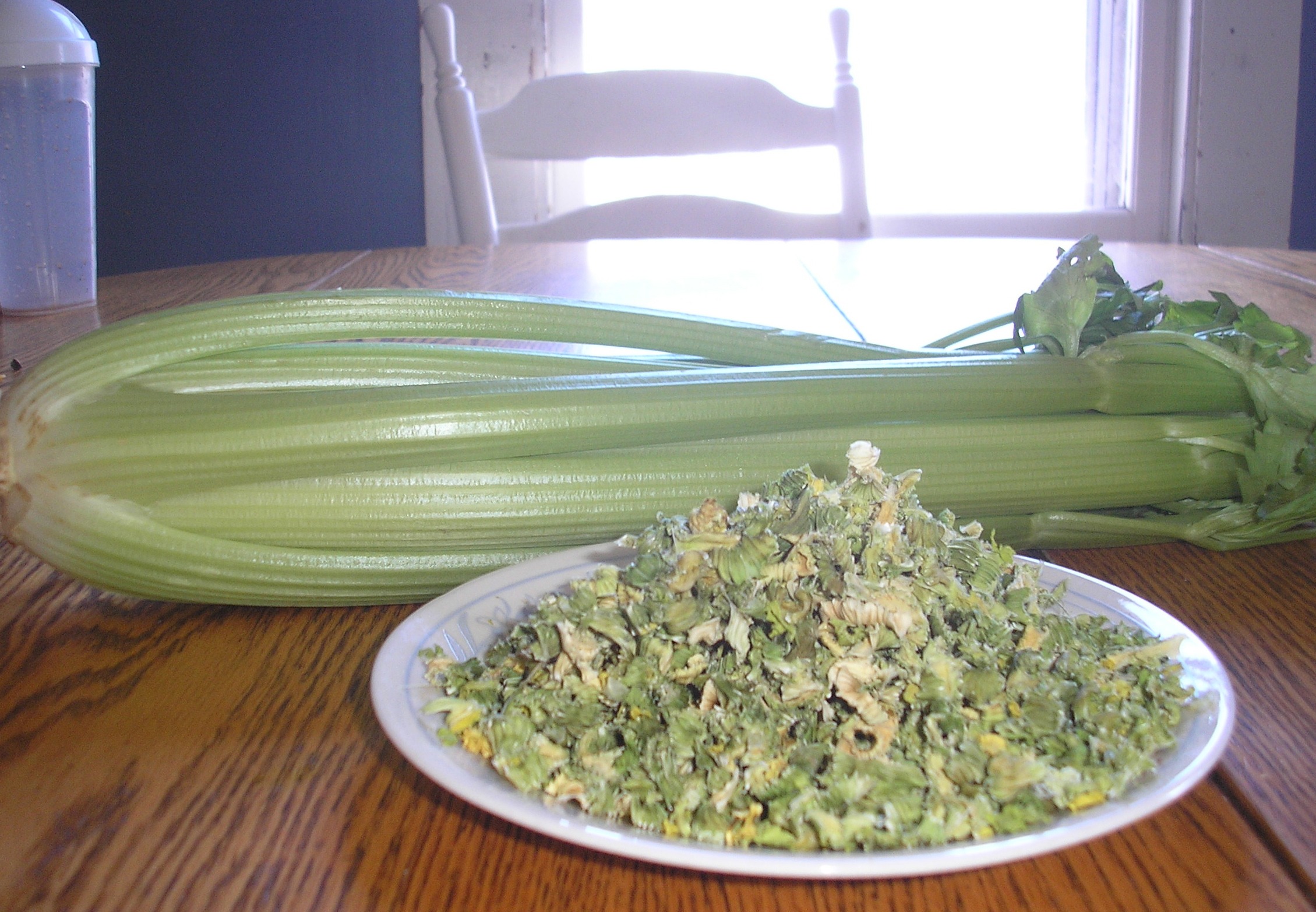 dried celery