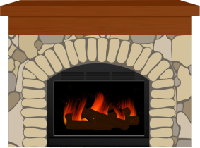 fireplace