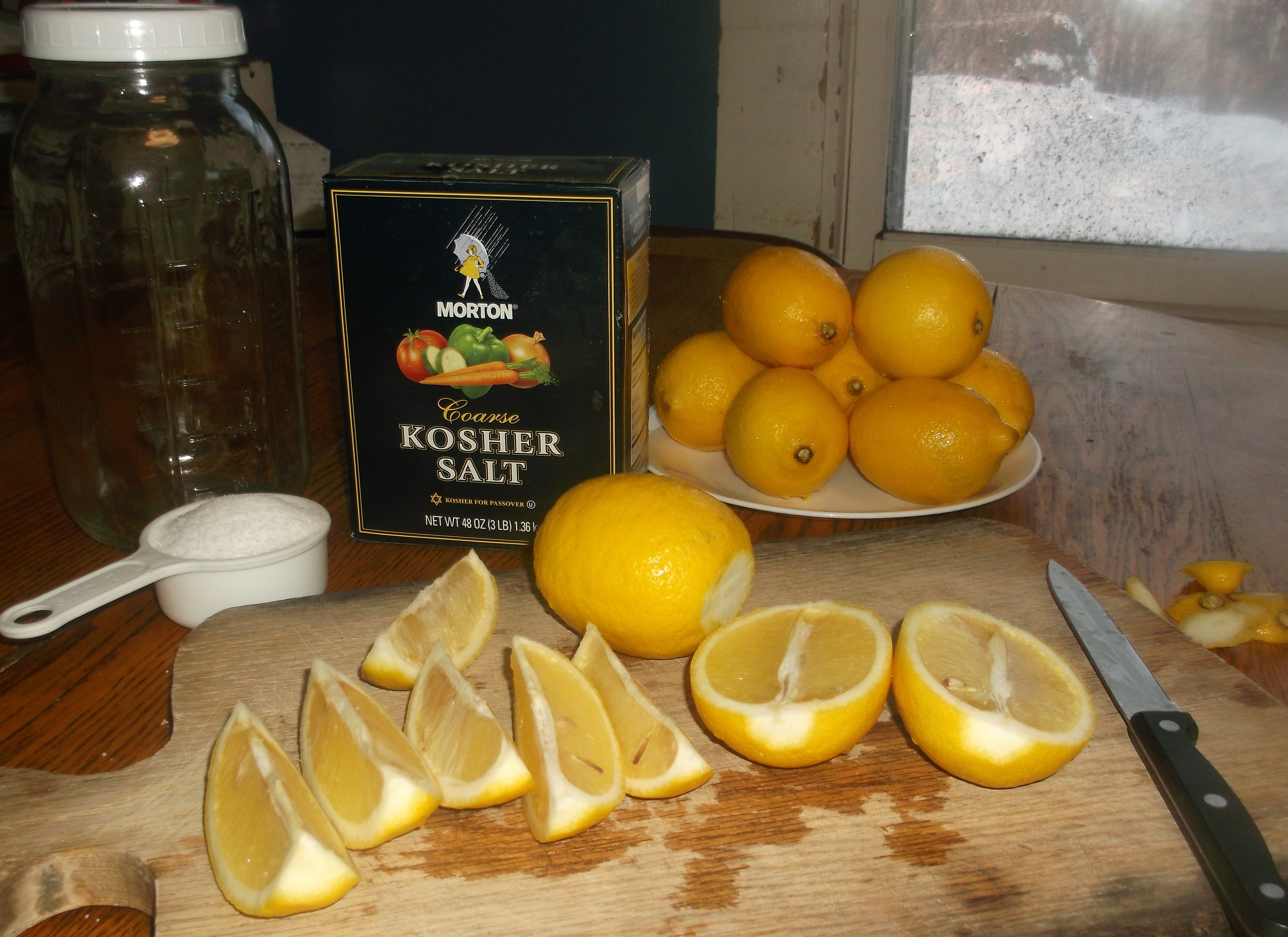 recipe preserved lemons