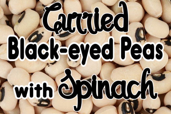 Curried-Black-eyed-peas-with-Spinach